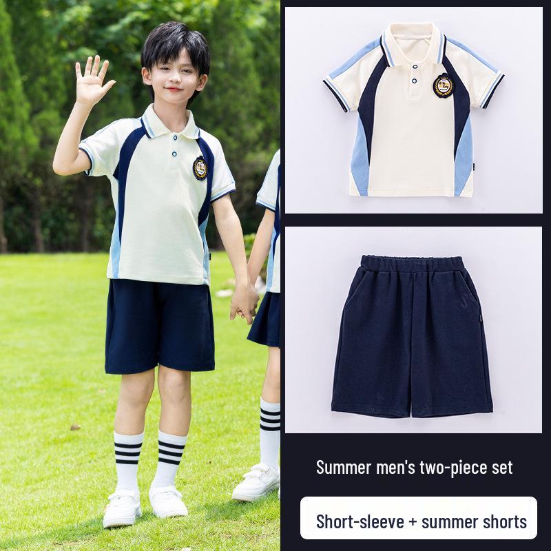 

Комплект школьной и детсадовской формы для весеннего, осеннего и летнего спортивного дня - 1 класс 110 cm