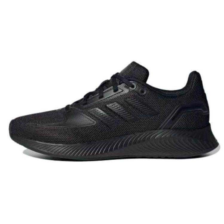 Adidas Originals Runfalcon 2.0 Comfortable Fashion Mesh Shock Absorption Non-Slip Wear-Resistant Low-Top Running Shoes Women Sneaker Black H05802