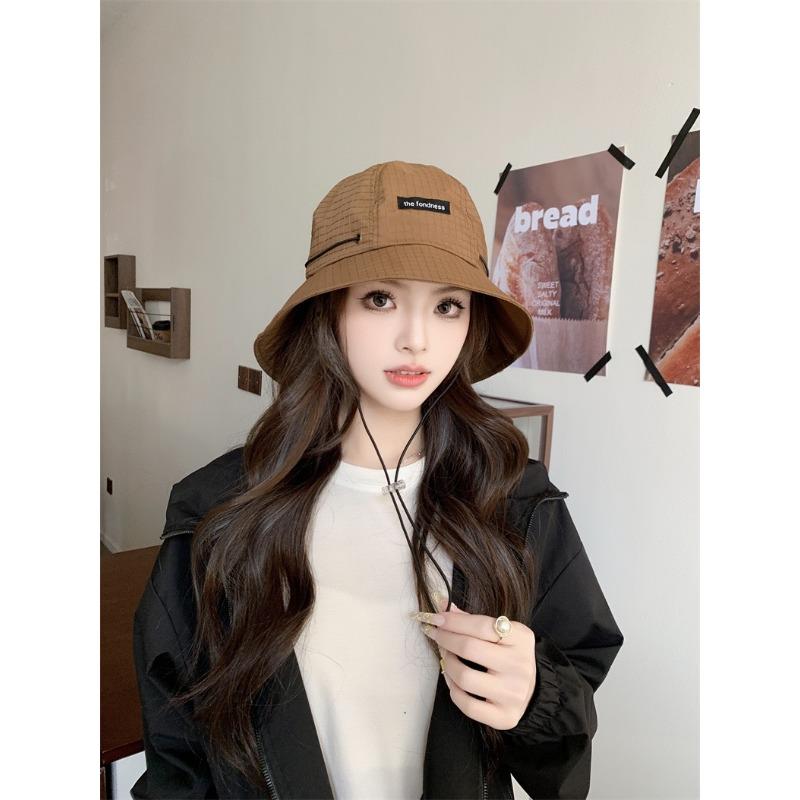 Men's Women's Summer Outdoor Camping Neck Protection Basin Hat Japanese Style Large Eave Sunshade Leisure Sun Protection Waterproof Hat