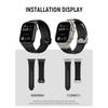 Luxury Strap for Apple Watch Band Ultra 3 49mm Series 11 10 46mm 9 8 7 45mm Sports Silicone Bracelet Belt Iwatch 6 SE 5 44mm