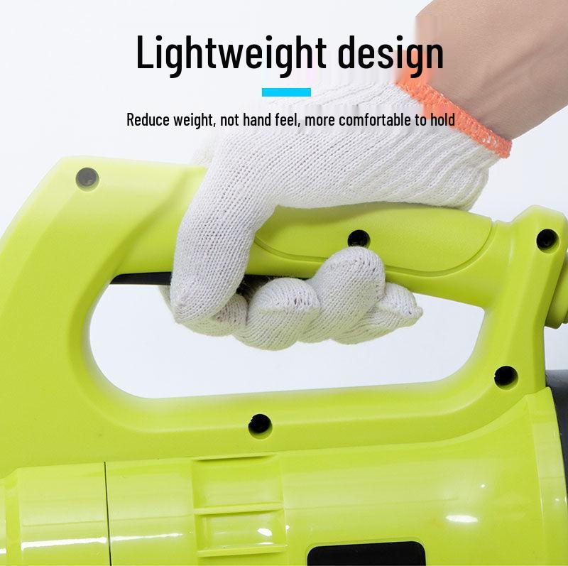 High-Power Handheld Electric Blower for Dust, Leaves, and Snow Removal - 220V Industrial Use