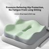 Ergonomic Memory Foam Seat Cushion Orthopedic Coccyx Tailbone Support Pillow Office Chair Driving Sciatica Back Pain Relief Pad