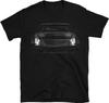 Luxury Car Modern Performance Sedan Iconic Headlights Glow On T-Shirt