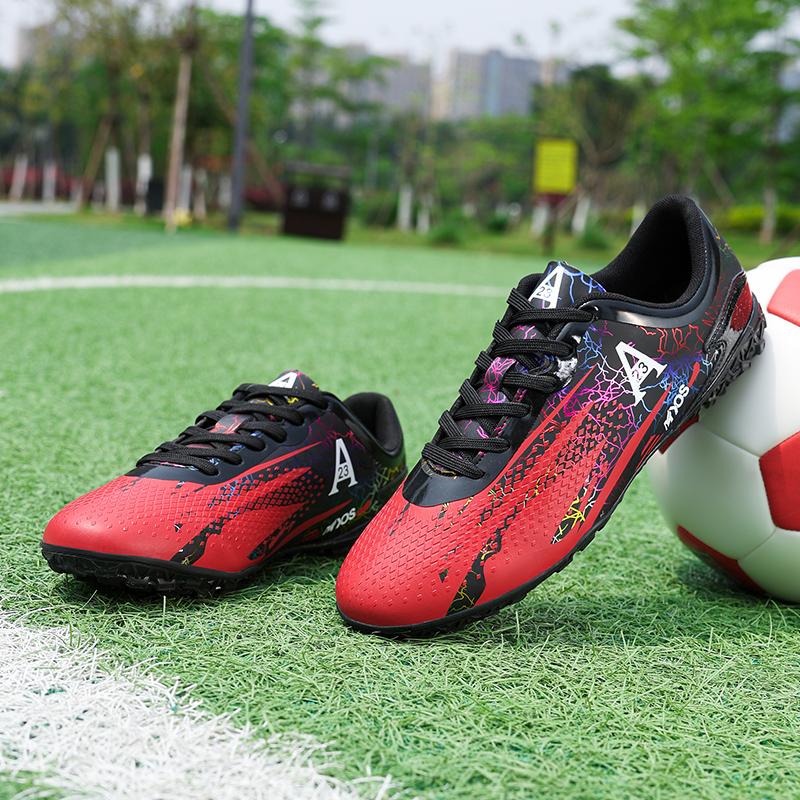Мужские футбольные бутсы подростковые дышащие футбольные бутсы профессиональная игровая — фото 4