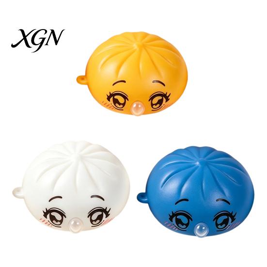 Adult Fidget Toy 1/3/5Pcs Cartoon Expression Bubble Dumpling Stress Relief Relaxation Steamed Bun Sensory Ball Squeeze Focus Aid Spitting Soft