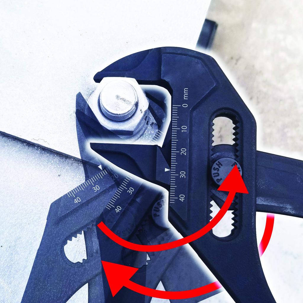 Fujiya Power Monkey Black Pliers, Gold, FLM-45-BG