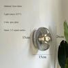 German Designer Stained Glass Restaurant Wall Light Nordic Minimalism Home Decoration Bedside Study Aisle Balcony LED Wall Lamp