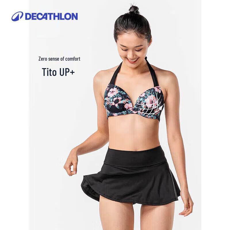 Decathlon Women's Split Bikini Swimsuit Top