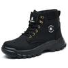 HUIZUMEI Men's All-Season Safety Shoes