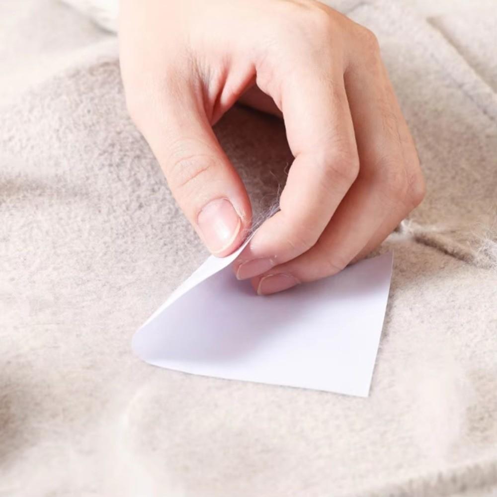 50Pcs Reusable Portable Pet Hair Remover Tear Off Sheet Fabric Shaver New Lint Cleaner Travel