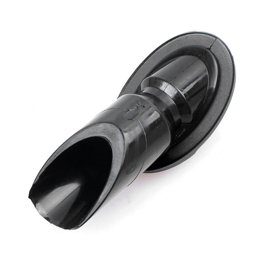 Mallofusa Rubber Antenna Bezel Trim for Toyota Tundra 2007 2008 2009 2010 2011 2012 2013 Manual Mount Fender Base Black