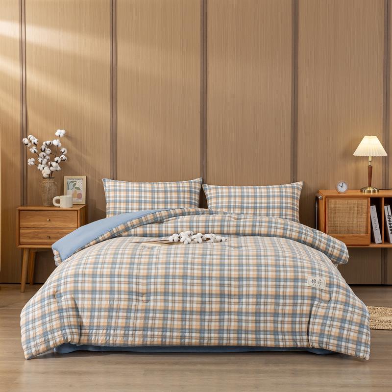 Class A Thickened Xinjiang Cotton Quilt for Home & Dormitory – Four Seasons Use