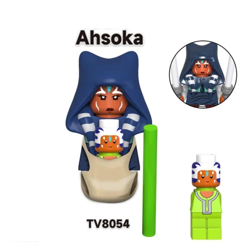 Bounty Hunter Cad Bane Building Din Djarin Grogu Bausteine Young Luke Skywalker Figur NED-B Steine Figur KM66037 KM66044 Spielzeug