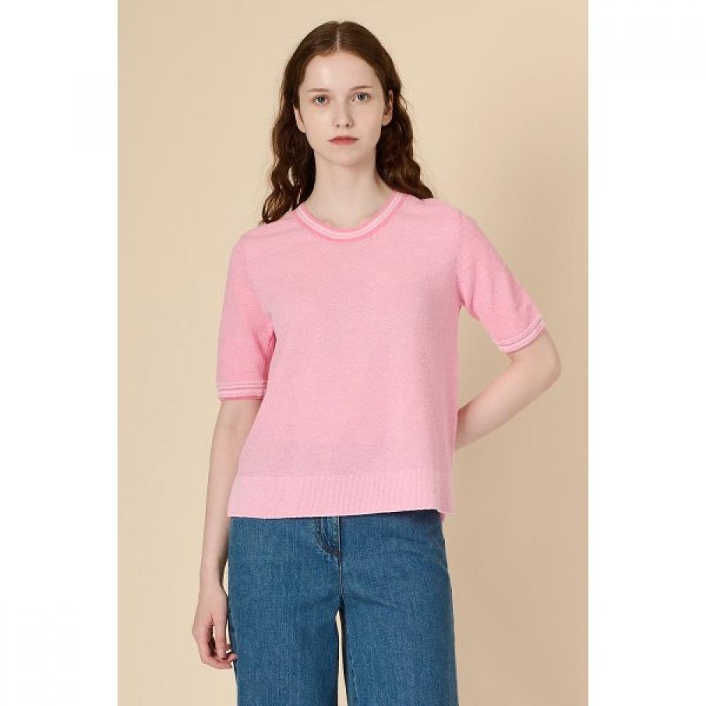 Bcbg Women U Neck boUcle Knit Top B3f7k401