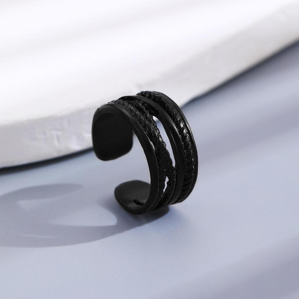 High-End Cross-Border Fashion Bow Ring for Women - European & American Style Open Index Finger Accessory