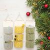 3-layer Hanging Storage Rack for Easy Installation, Multifunctional - Geometric Pattern, Moisture-proof Door Bag