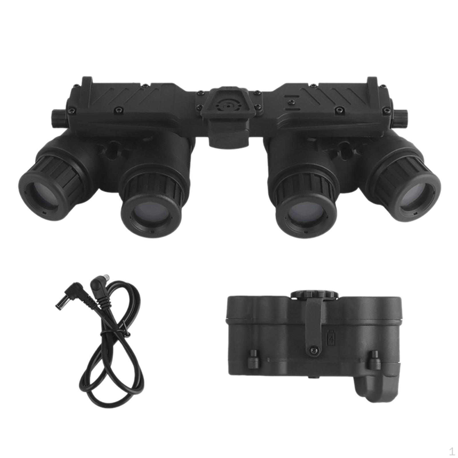 

Окуляри нічного бачення Модель Біноклі Без Функцій Косплей Обладнання Компактні Gpnvg 18 Подарунок Nvg Макет чорний