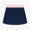 Sporty   Rich Sk005S406Sn Serif  Serif  Logo Pleated TenniS Women S Skirt