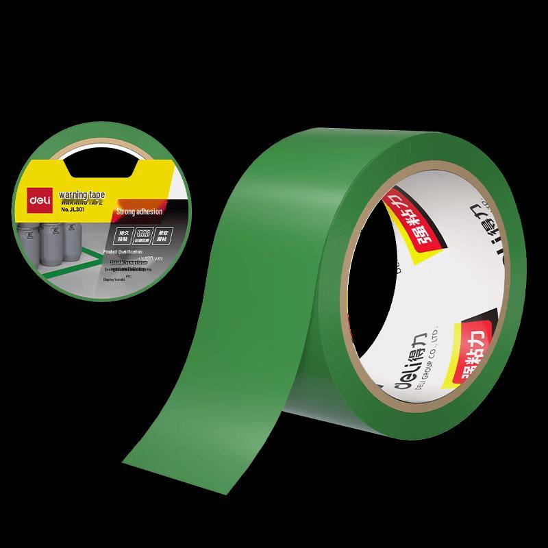 Deli Green PVC Safety Warning Tape