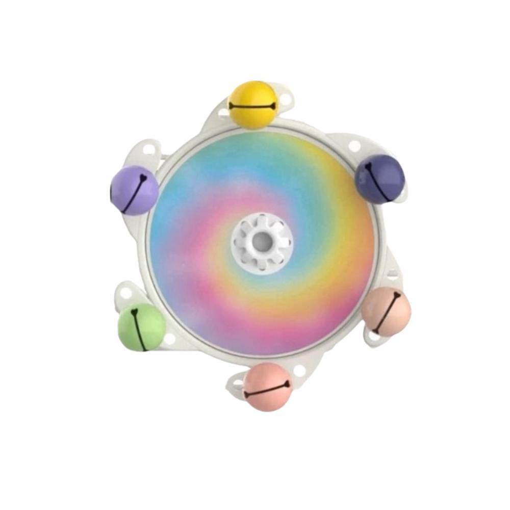 

Игрушка-вращающиеся шары, устойчивая к укусам, издающая звук птицы, подставка-ветряная мельница, лазание Windmill toy