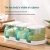 CHAHUA 3-Piece Plastic Spice Jar Set