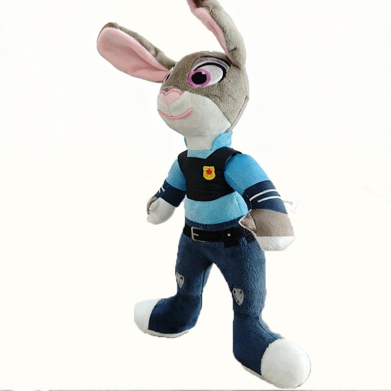 Zootopia2 Anime plyšové hračky Judy Králíček Panenka Nick Liška Měkká plyšová zvířátka Hračky Dětské Vánoční dárky Anime plyš