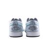 Jordan Air Jordan 1 Gray Scale Dream Abrasion Resistant Low Top Vintage Basketball Shoes Unisex Gray Blue 553558-044(Team626-)