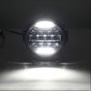 7-Zoll 60W Runde LED-Leuchten Scheinwerfer Superhelle Offroad-LED-Arbeitslichtleiste Verstellbare Montagehalterung Tagfahrlicht