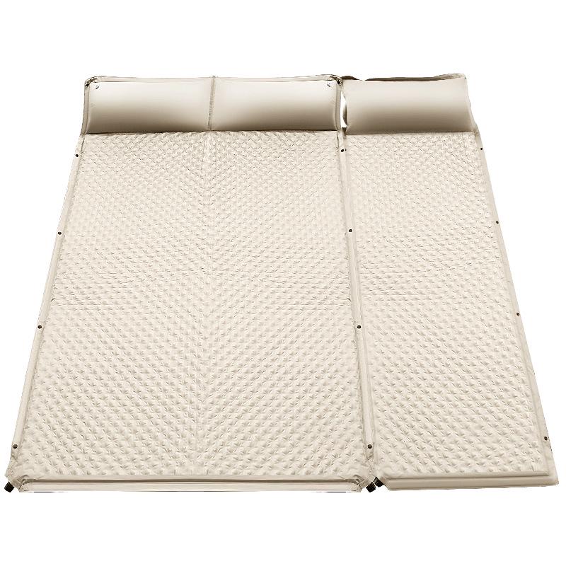 Self-Inflating Camping Sleeping Pad: Moisture-Proof, Thick, Portable, Dual-Use Mat