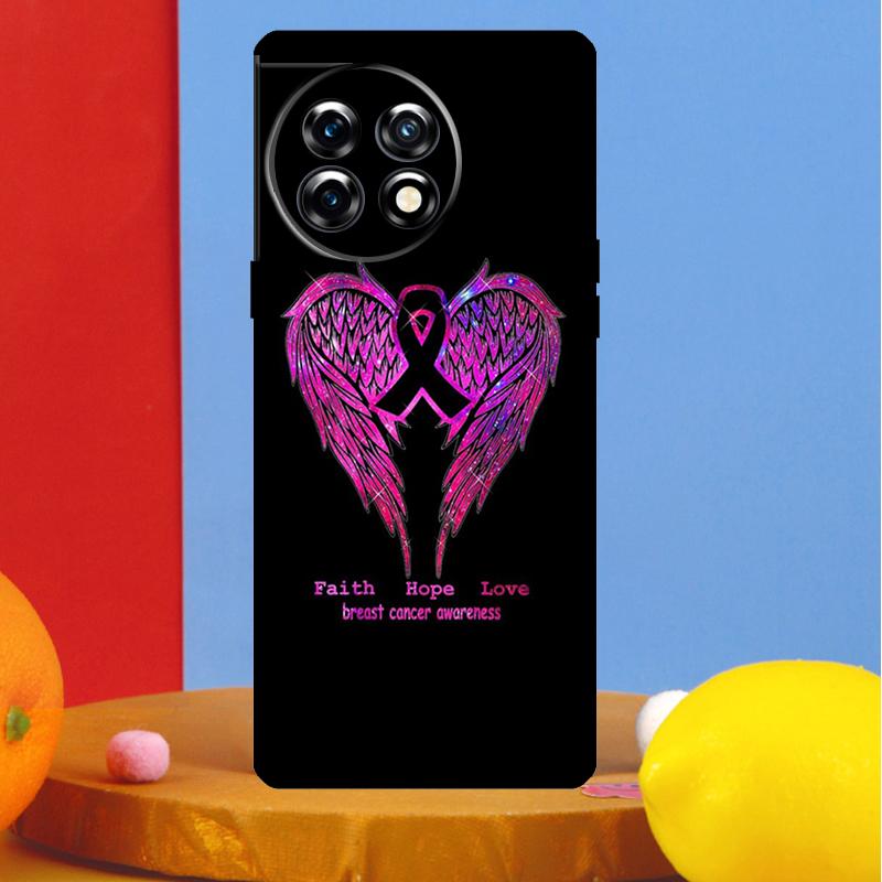 

Breast Cancer Awareness Cover For OnePlus Nord 4 CE 2 3 Lite N30 N20 N10 OnePlus 13 13R 12 12R 11 10 Pro 8T 10T Case OnePlus 9R