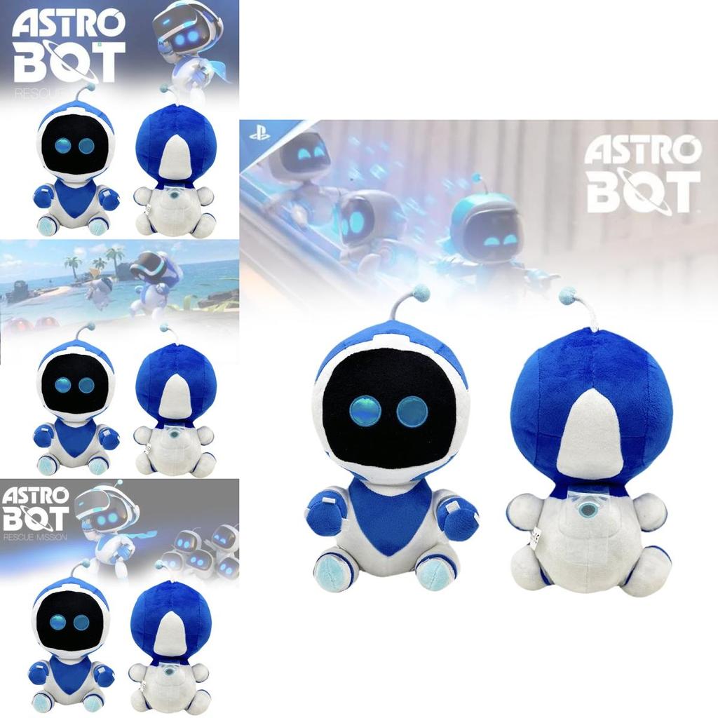 Pluș Adorabil Astro Bot Jucărie Moale Creativă Inspirată de Jocul Plan de Salvare Pentru Copii