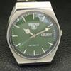 VINTAGE SEIKO 5 AUTOMATIC JAPAN 6309A MENS GREEN COLOR DIAL WATCH a701386-5 R206a-a701386