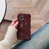 Anchor Wine Red Compatible with iPhone 16 Pro Max Phone Case Apple 17 New Model 14/15 Bubble Shockproof Case