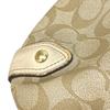 Coach F13193 Signature Canvas Shoulder Bag Beige Canvas Women Used