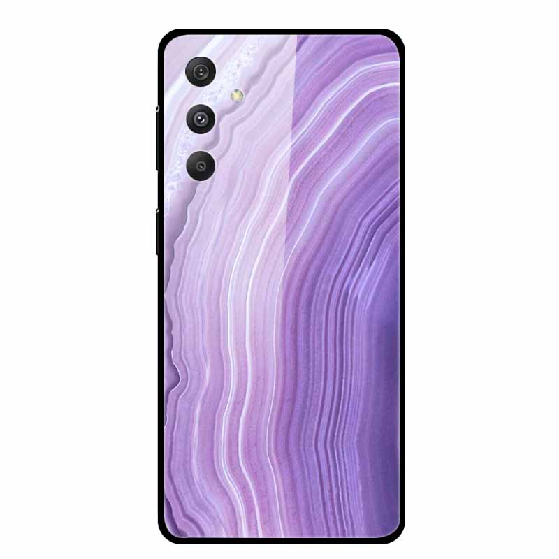 For Samsung Galaxy M54 M34 M14 Case Luxury Tempered Glass Back Cover Hard Case Samsung Galaxy M 54 Capa Fundas Coque Colorful