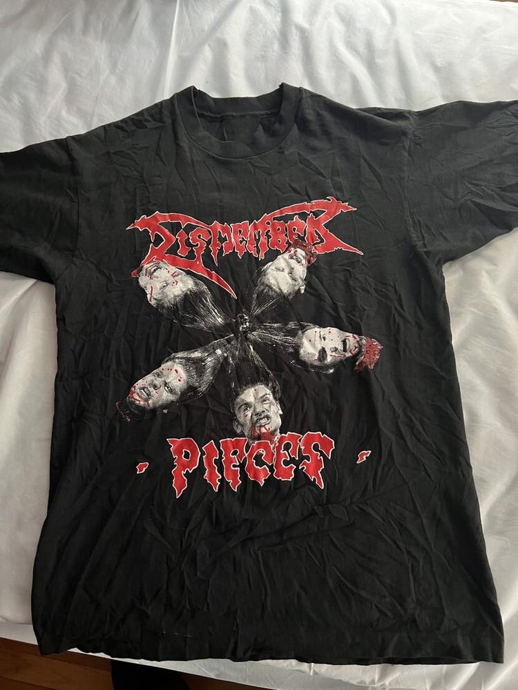 Dismember Band Gift For Family Black  Cotton All Size Unisex T-Shirt S