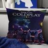 C-Coldplay Band Pillow Gift Home Office Decoration Pillow Bedroom Sofa Car Cushion CoverPillow Case