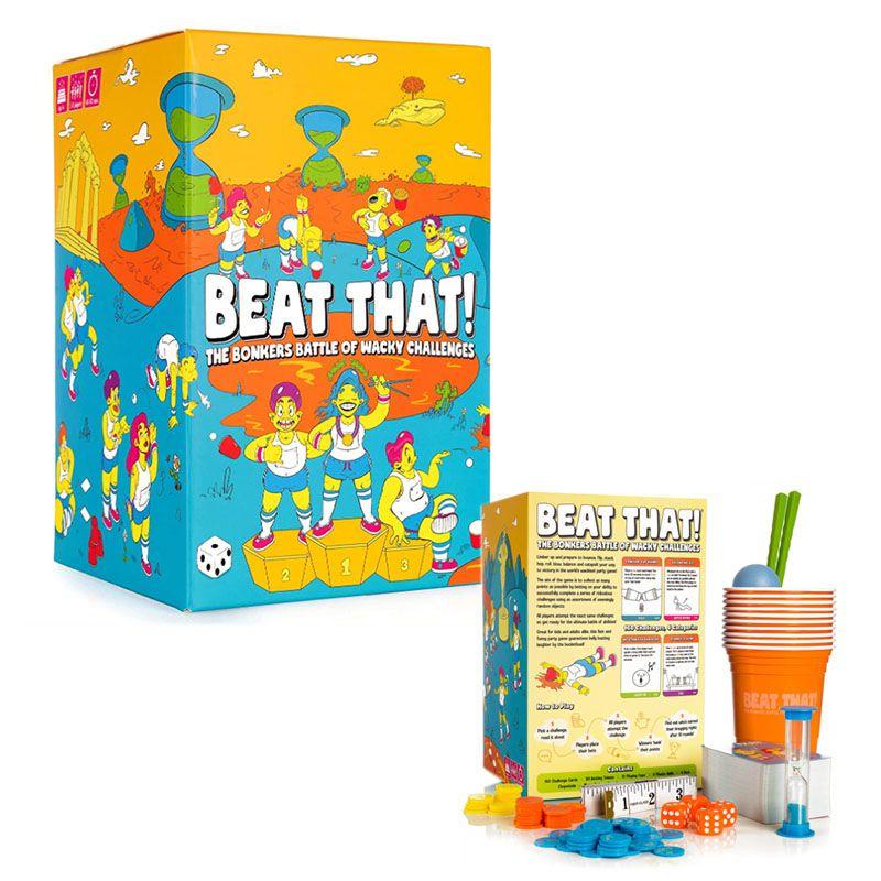Hilarious Beat That Board Game For Families Kids Adults With 160 Crazy Challenges