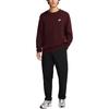 Nike Club Fashion Comfortable Crewneck Sweater Men Sweater Burgundy FQ2913-652