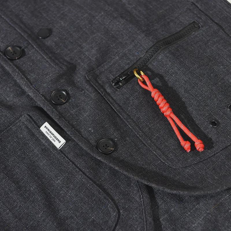 Men's Japanese Style Casual Vest Cardigan - Z208 Autumn/Winter Collection