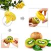 Kiwi Peel Splitting Tool Kiwi Peeling Machine Detachable Creative Gadgets Fruit Slicer Fruit Knife Kitchen Gadgets