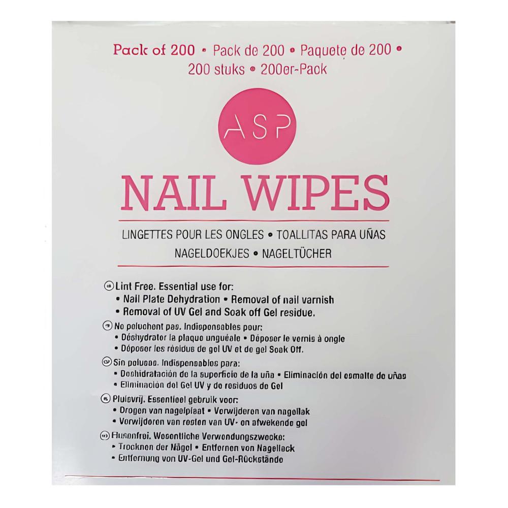 ASP - Nail Wipes 200 Pcs -