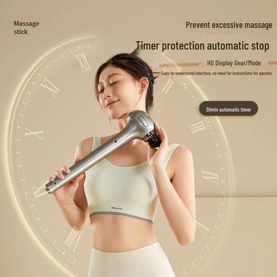 Handheld Full-Body Massager for Back, Shoulder, Neck & Waist Vibration Therapy