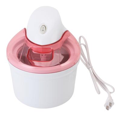 1200ml Automatic Ice Cream Machine Freezing Yogurt Maker for Home Kitchen Pinkish White