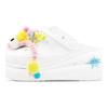 Crocs Crush Clog BNK Jumping Candy EVA Cute Dopamine Vitality Funny Fashion Hole Shoes Unisex White