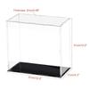 Edinstry storage case acrylic storage case acrylic box Height 30cm 30x10cm figure case display case collection case transparent storage box exhibition