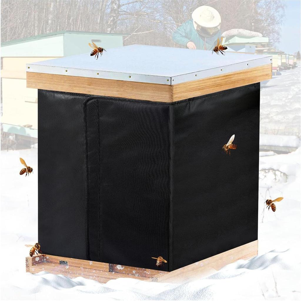 Winter Bee Hive Wrap Oxford Winter Beehive Wrap Bee Hive Wrap Windproof Winter Bee Hive Protection Cover Beekeeping Supplies