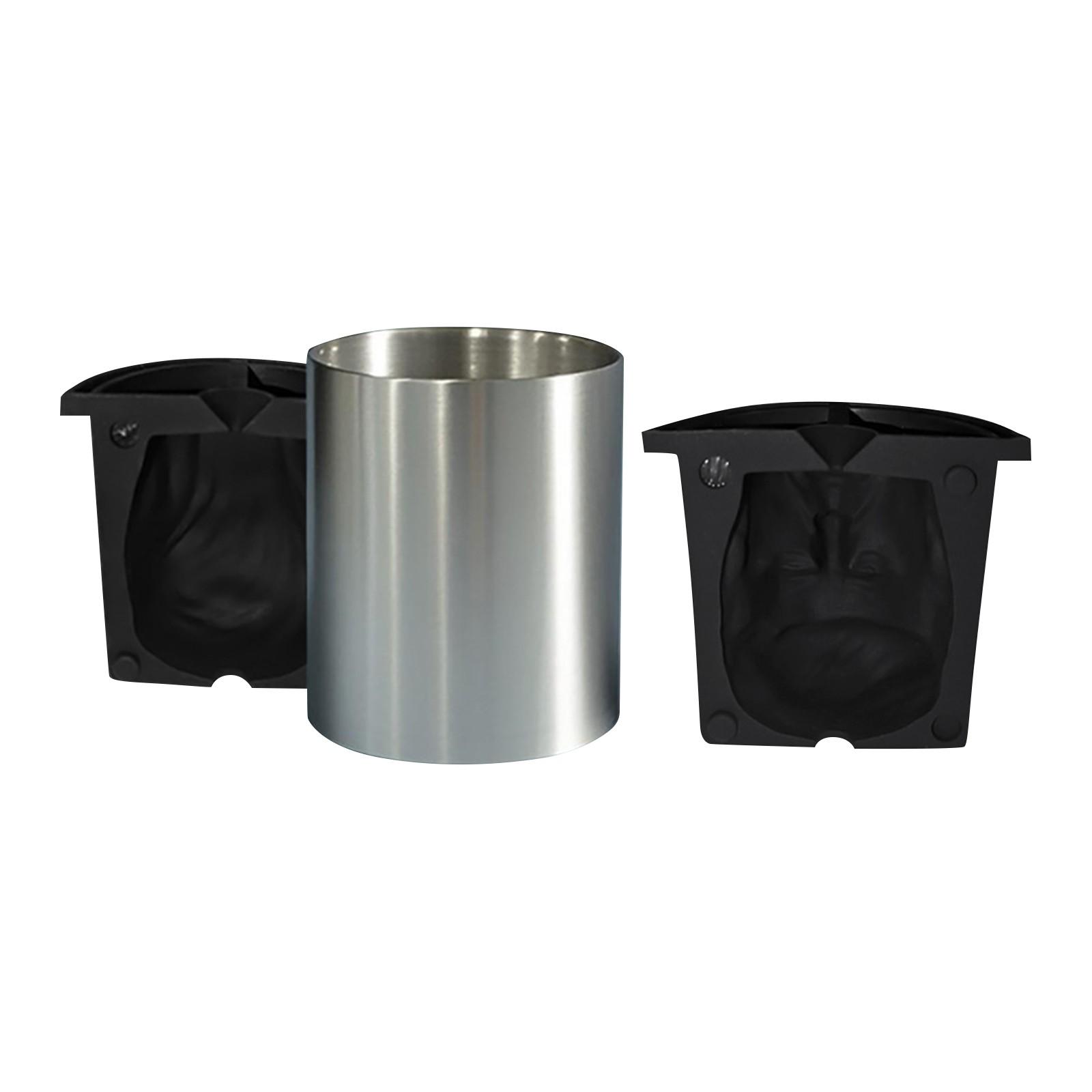 

Прозрачный ледогенератор из нержавеющей стали - Компактный дизайн - Для подарков виски в стиле олд-фэшн, коктейлей One Size