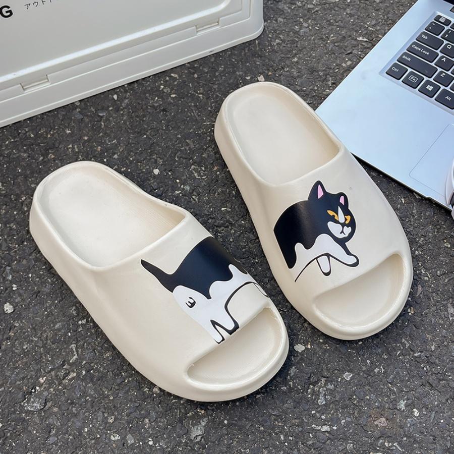 Women's slippers cartoon fashion couple sandals EVA 36-45