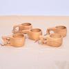 Walnut Finland Wooden Milk Cup - Creative, Portable Outdoor Design